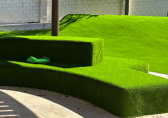 Césped artificial 9 colocación de césped artificial hecho por jardines vallvert